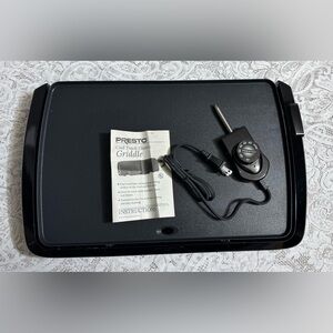Presto Black Electric Griddle